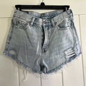 American Eagle jean shorts size 0